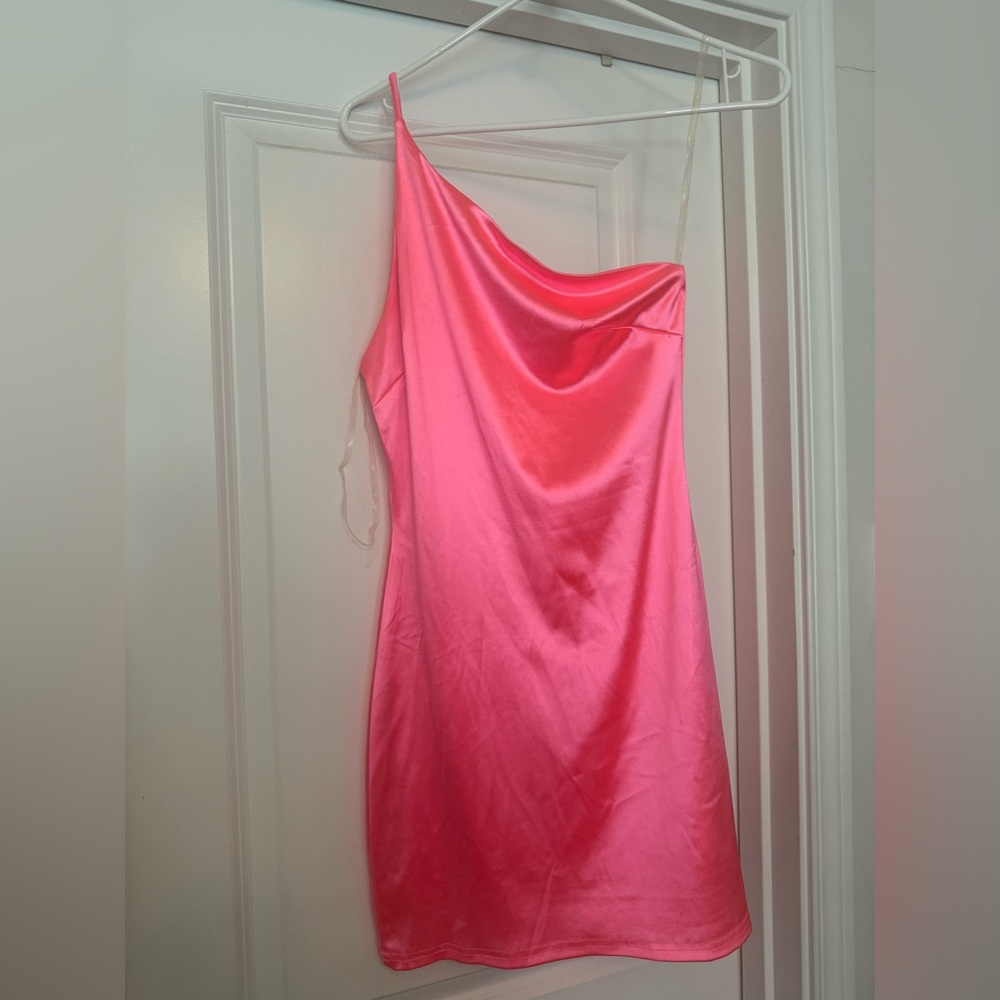 Fashion Nova One-Shoulder Dress